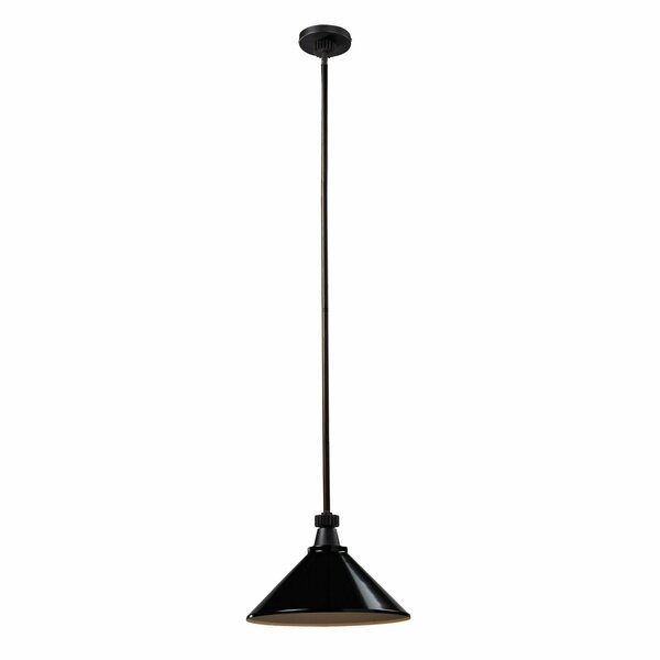 Elk Showroom Boulton 14'' Wide 1-Light Pendant - Oiled Bronze 66480-1